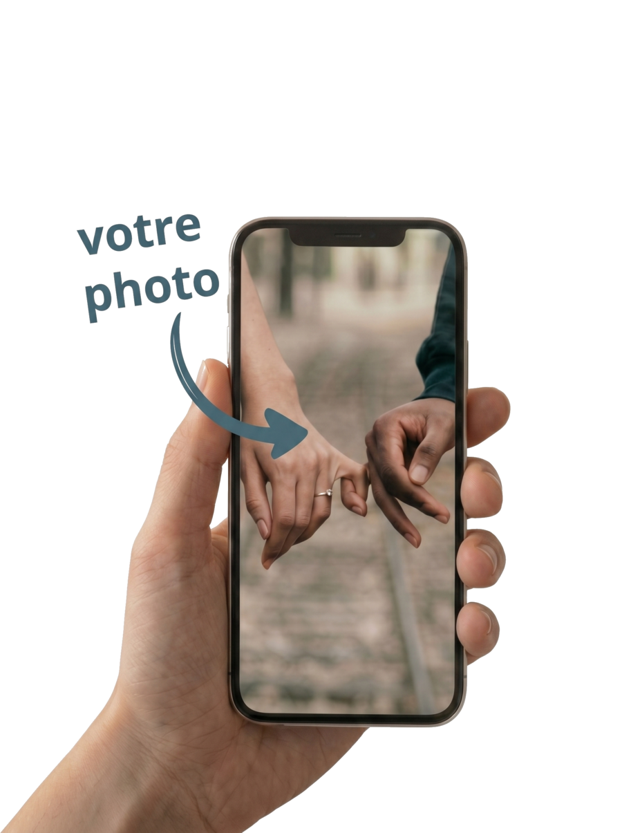 Photo sur smartphone